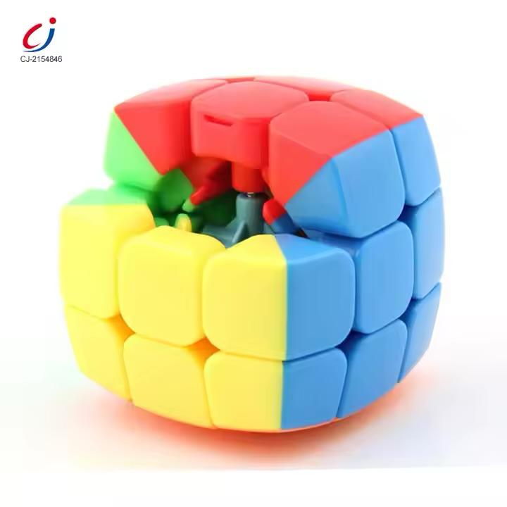 Bread 3x3x3 Magic Puzzle  Professional 3x3 Cubing Speeding Educational Toys